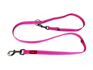 KONG Adjustable Dog Leash Medium - Fuchsia