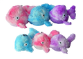 Gor Pets Reef Baby Whale Plush Pet Toy 28cm - Blue/Purple/Pink