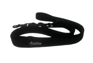 Gor Pets Cotton Training Leash - Large 2.5cm Black