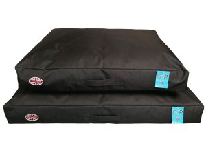 Gor Pets Outdoor Waterproof Washable Dog Sleeper Bed - Large Black
