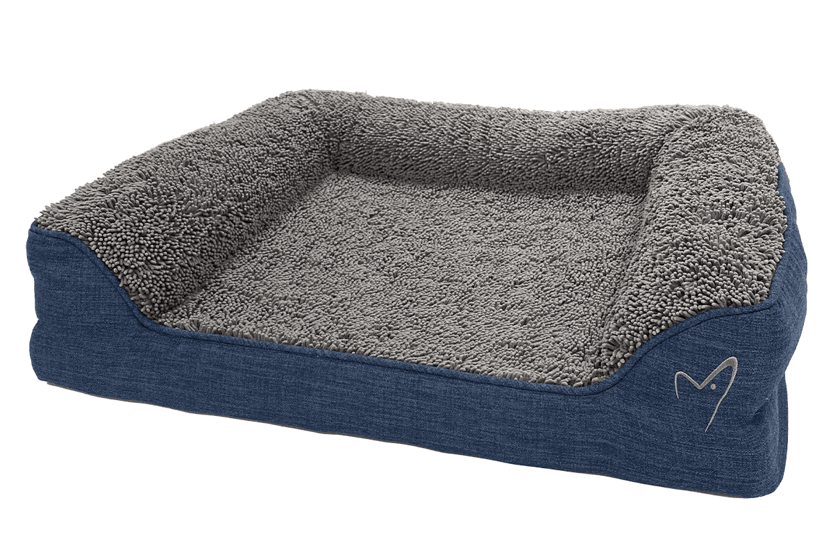 Gor Pets Noodle Soft Machine Washable Dog Bed - X-Large Grey