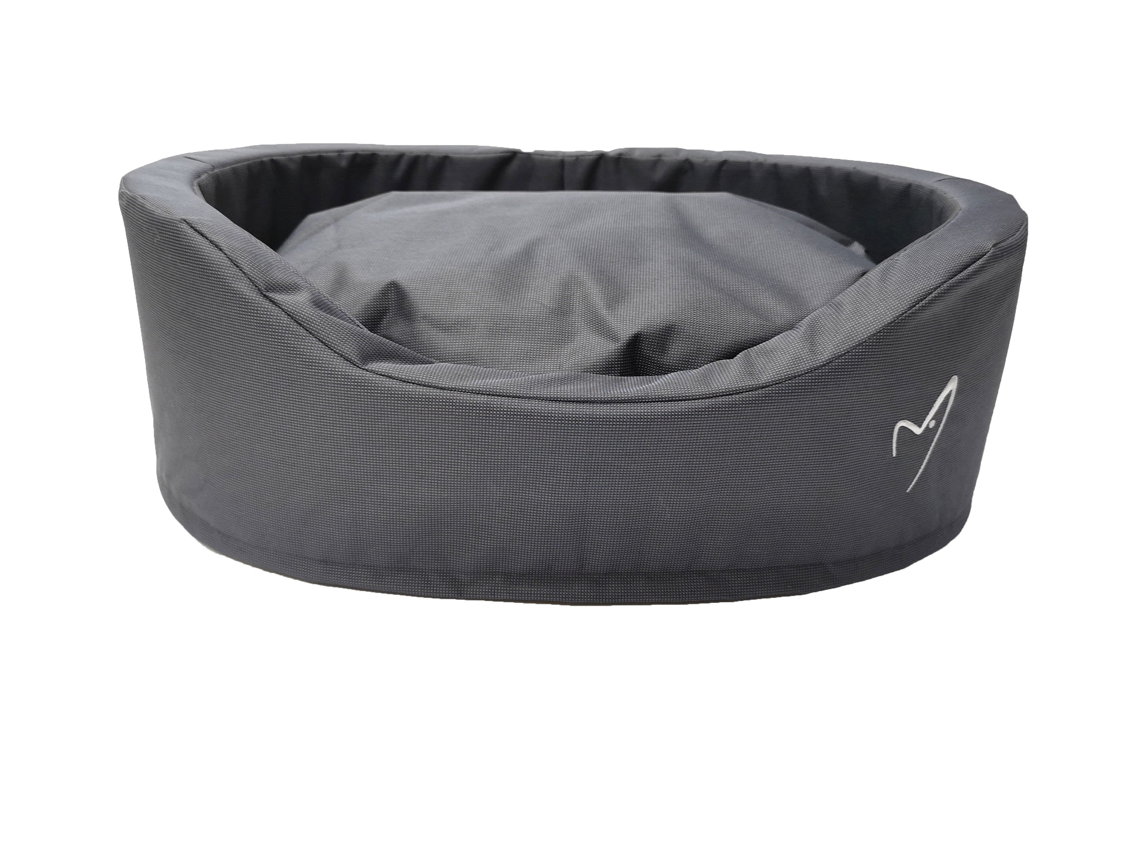 Gor Pets Outdoor Premium Waterproof Machine Washable Dog Bed - Small Navy (50cm)