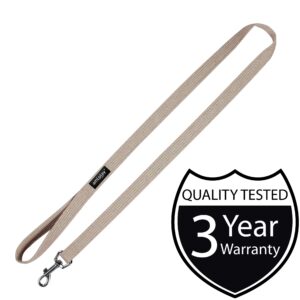 Ami Play Cotton Pet Leash Large 2.5cm - Beige