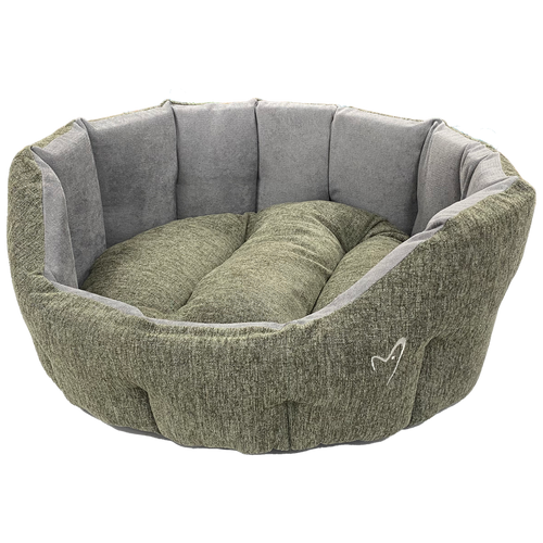 Gor Pets Camden Deep Fill Washable Dog Bed - X-Large 86cm Red Check