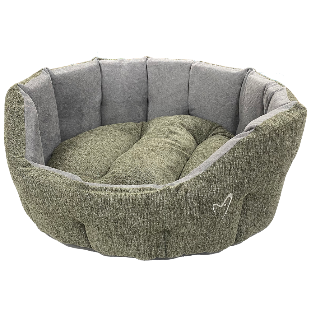 Gor Pets Camden Deep Fill Washable Dog Bed - X-Large 86cm Red Check