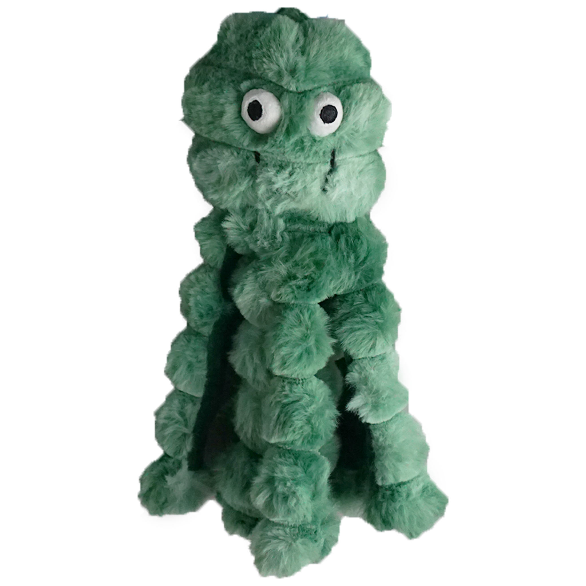 Gor Pets Reef Bobble Mommy Octopus Plush Pet Toy 38cm - Brown