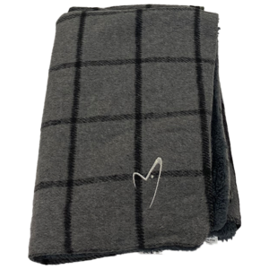 Gor Pets Camden Replacement Comfy Cushion Cover - Large Grey Check