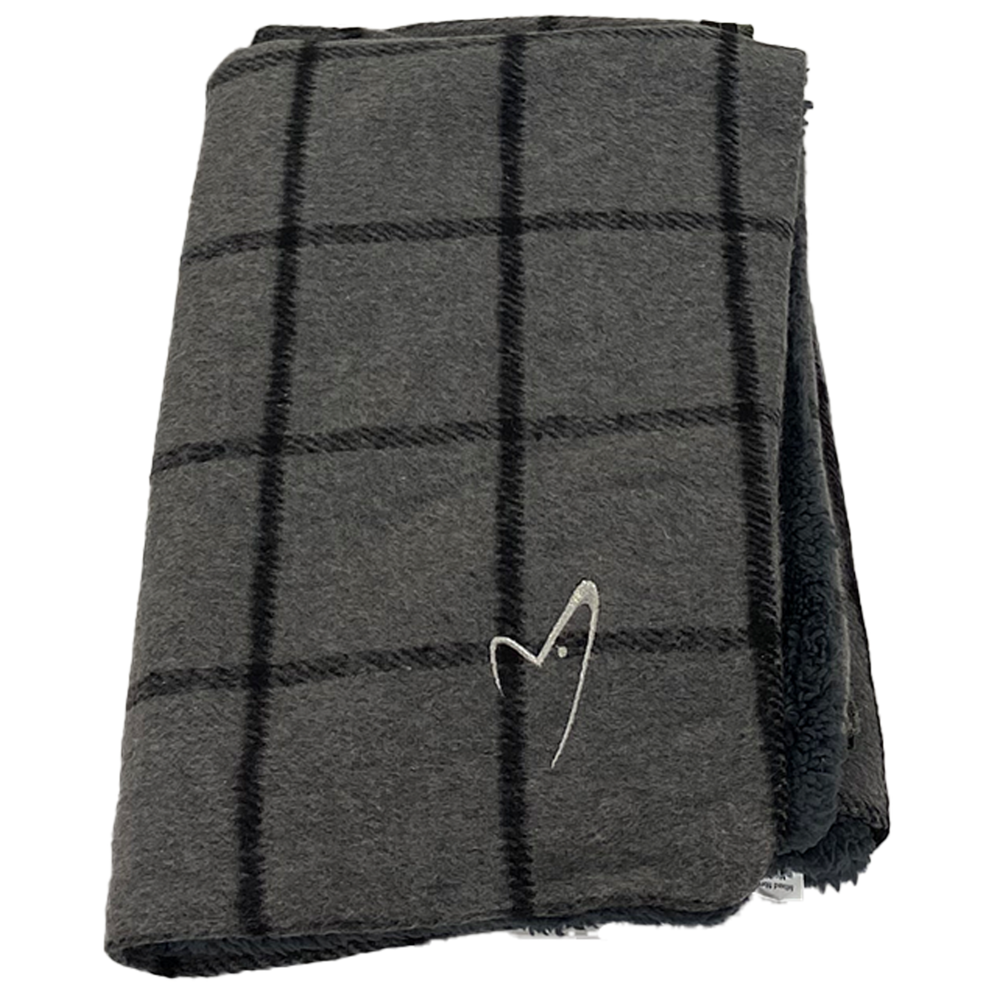 Gor Pets Camden Replacement Comfy Cushion Cover - Large Grey Check