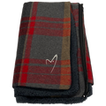 Gor Pets Camden Replacement Comfy Cushion Cover - Medium Red Check
