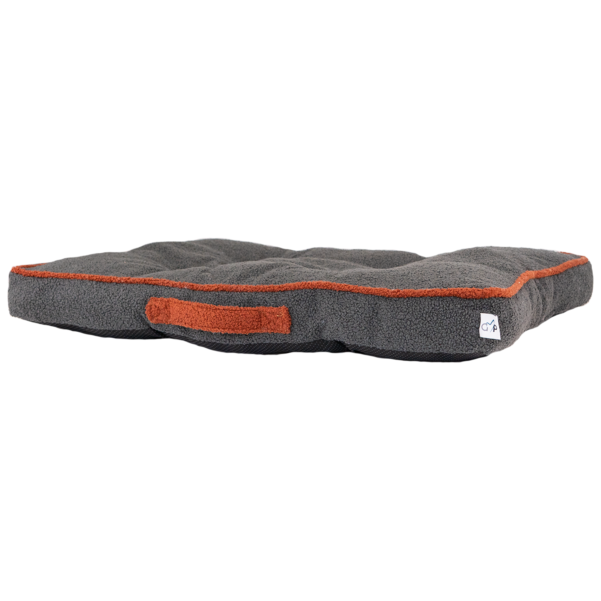 Gor Pets Teddy Soft Fleece Thermal Non-Slip Dog Lounger - Medium Grey