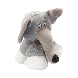 KONG Stretchezz Legz Elephant Squeaky Stretch Dog Toy - Small
