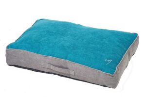 Gor Pets Camden Washable Bolster Pet Bed - Medium Teal