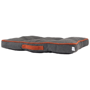 Gor Pets Teddy Soft Fleece Thermal Non-Slip Dog Lounger - Medium Grey