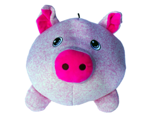 Gor Pets Hugs Softball Pig Plush Pet Toy 19cm