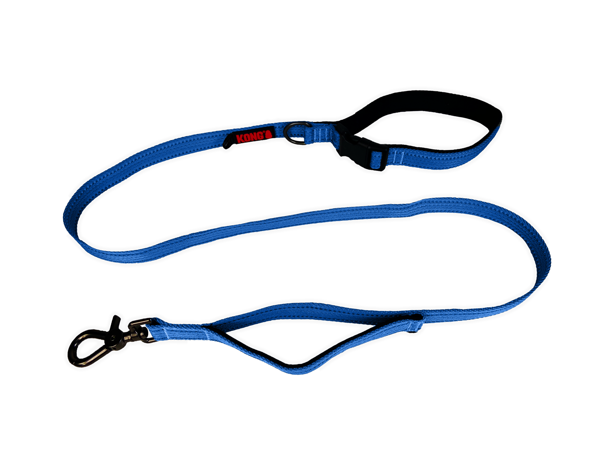 KONG Traffic Reflective Durable Dog Leash - Large Red