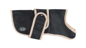 Gor Pets Cotton Waterproof Fleece Lined Adjustable Dog Jacket - 26" Green
