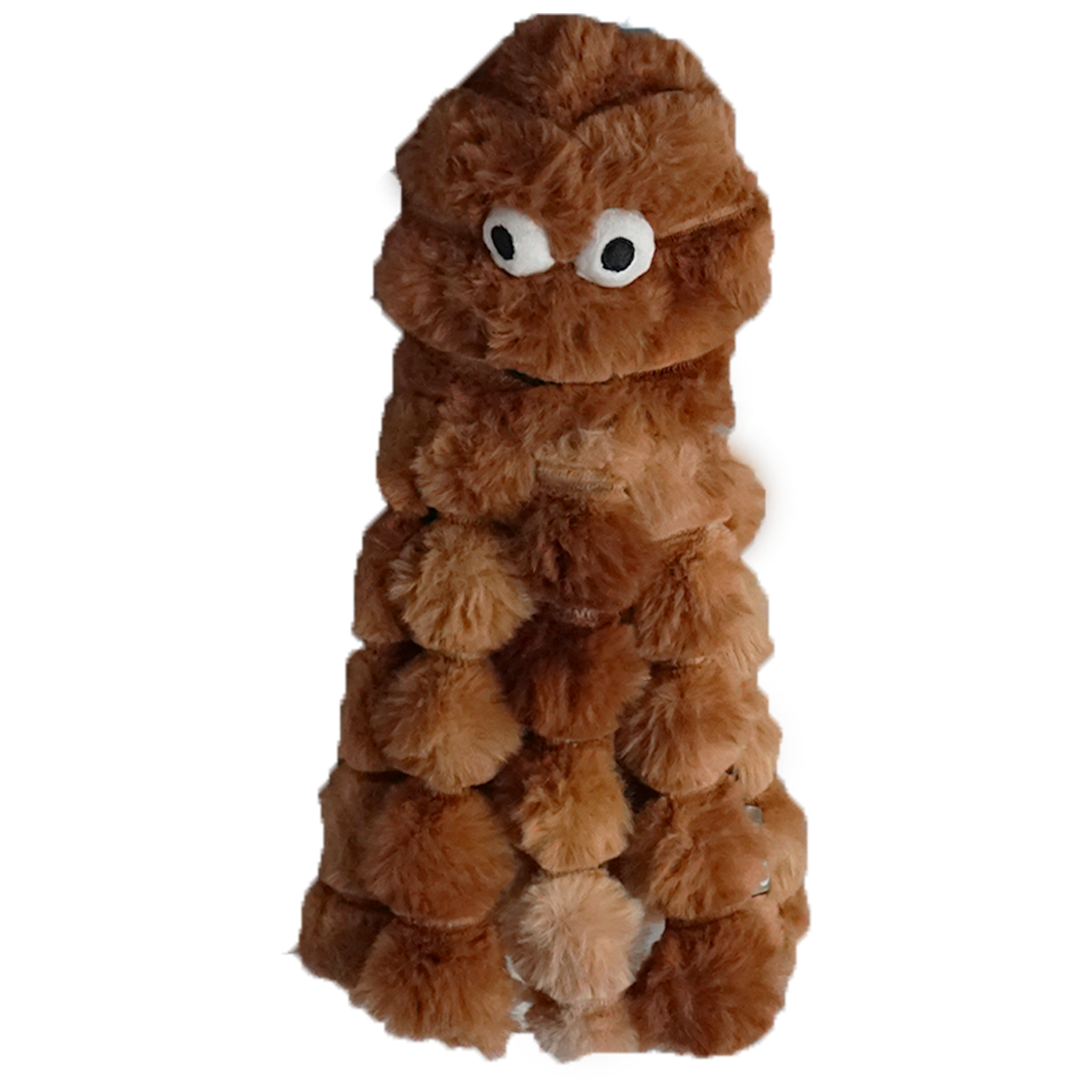 Gor Pets Reef Bobble Big Daddy Octopus Plush Pet Toy 80cm - Brown