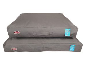 Gor Pets Outdoor Waterproof Washable Dog Sleeper Bed - Medium Grey
