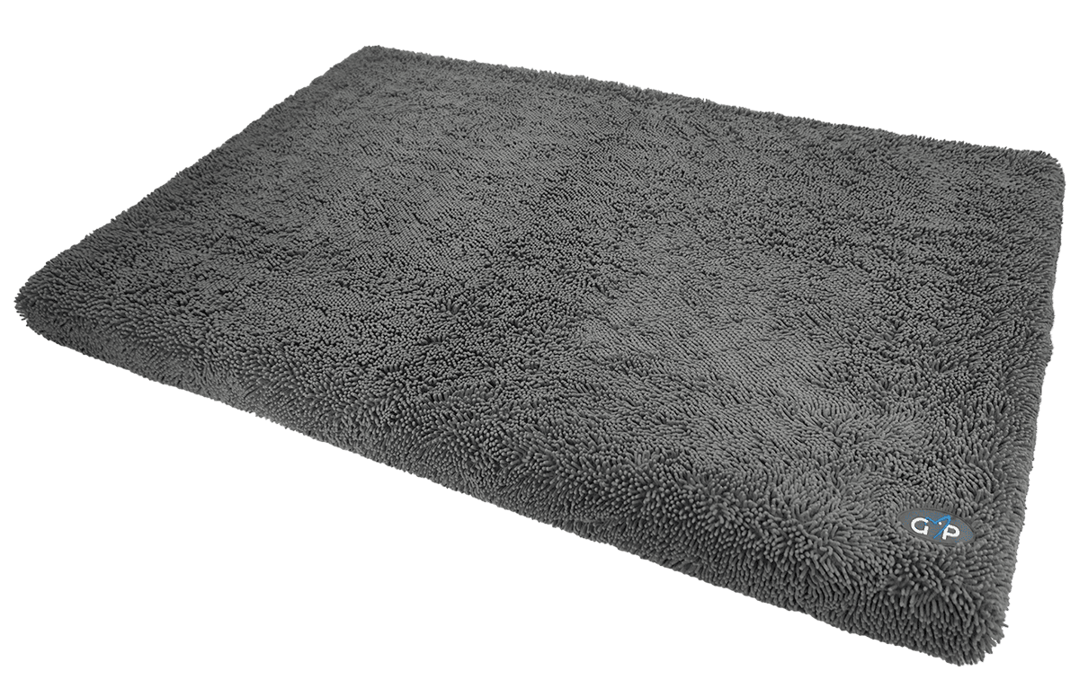 Gor Pets Noodle Soft Non-Slip Dog Mat - Medium Grey (53x76cm)