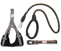 Long Paws, Comfort Collar, Dog Harness & Rope Lead Set