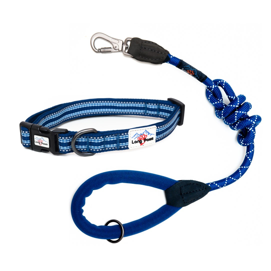Long Paws, Comfort Rope Lead & Collar Set