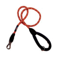 Long Paws, Comfort Rope Lead | Locking Screw Clip (Mark 3) | Orange & Black