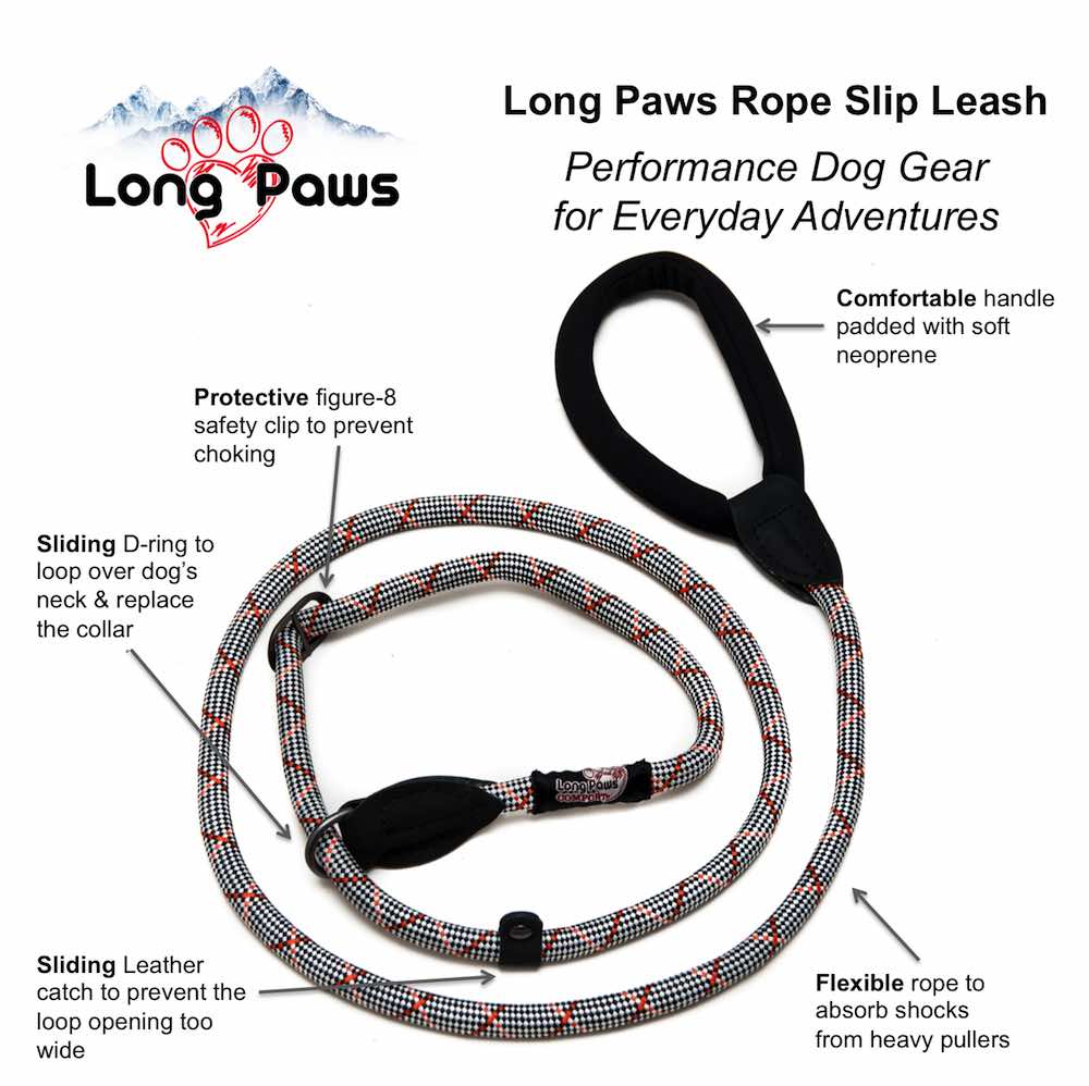 Long Paws, Comfort Rope Slip Lead