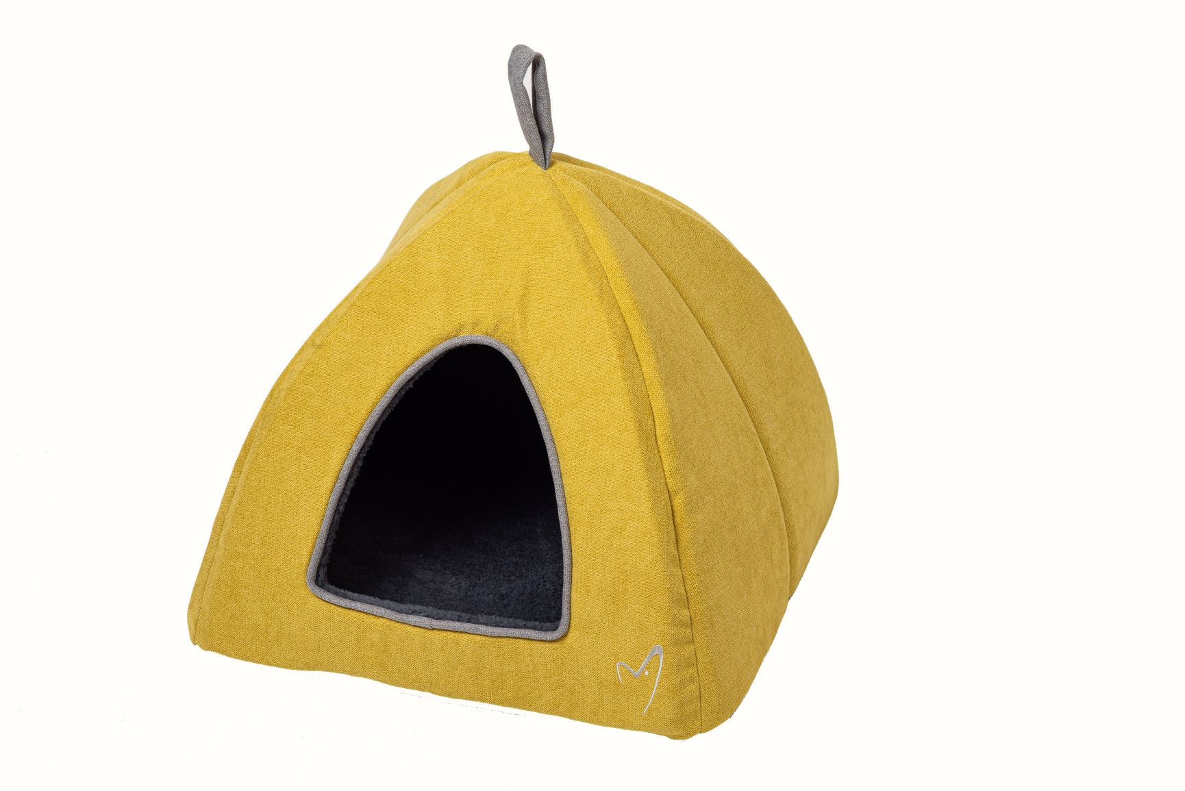 Camden Pyramid Bed (40x40x40cm) Winter Mustard