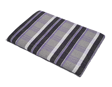Camden Comfy Mat Large (76x122x5cm) Purple Check