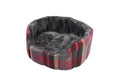 Camden Deluxe Bed Red Check