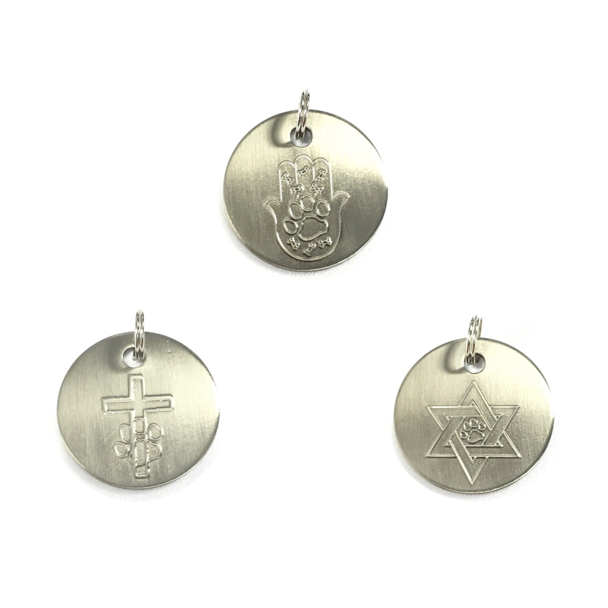 Long Paws, Cultural / Religious Dog Tags (30mm)