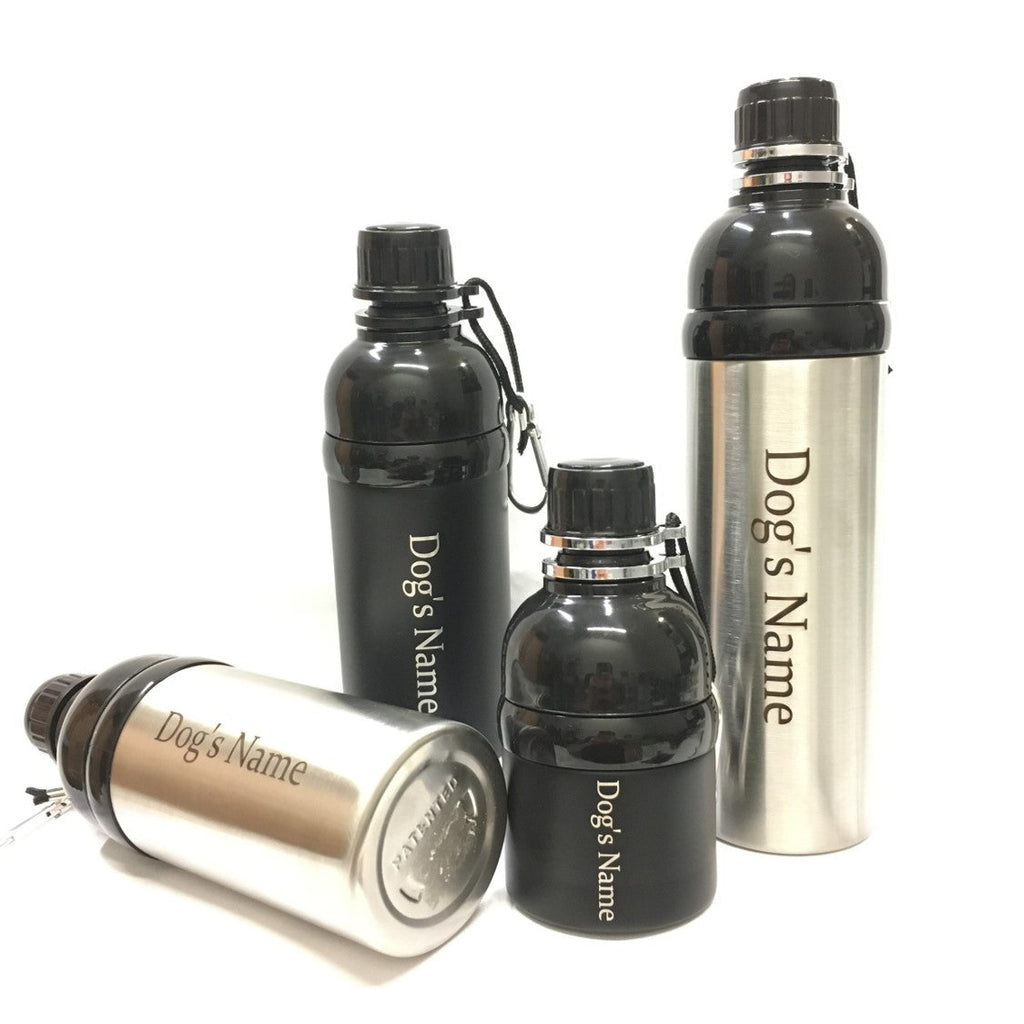Long Paws, Personalised Dog Water Bottle