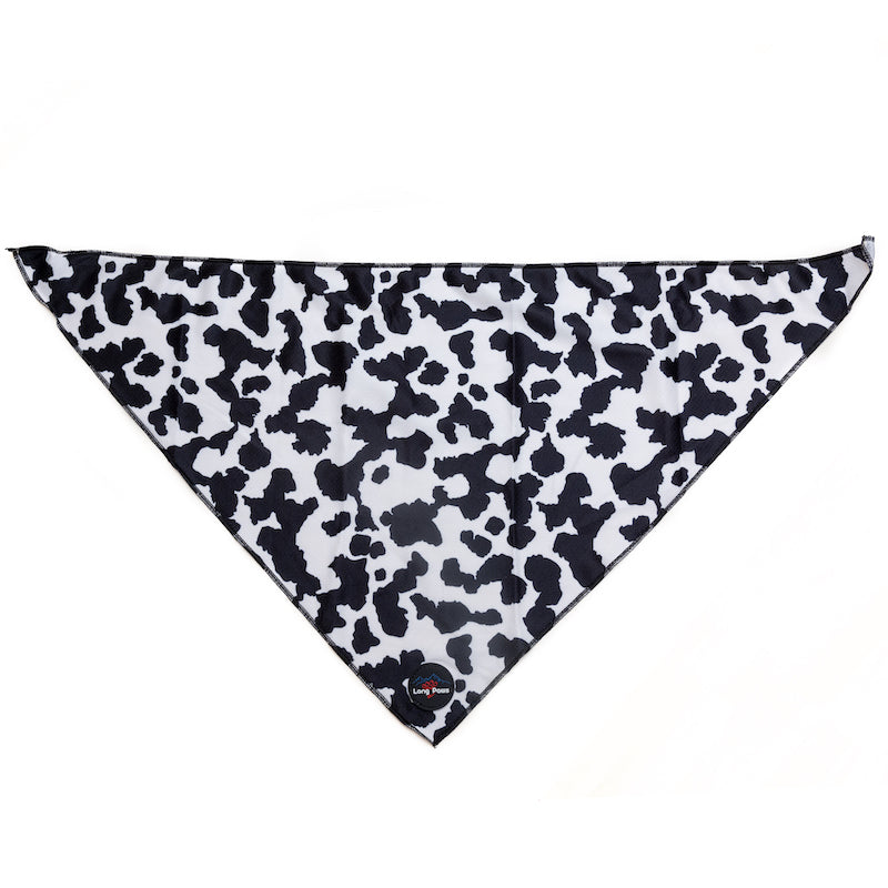 Long Paws, Funk The Dog Bandana | Cow Print