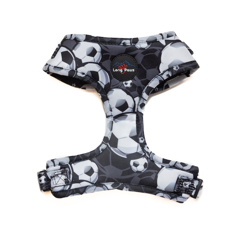 Long Paws, Funk The Dog Harness | B&W Footballs