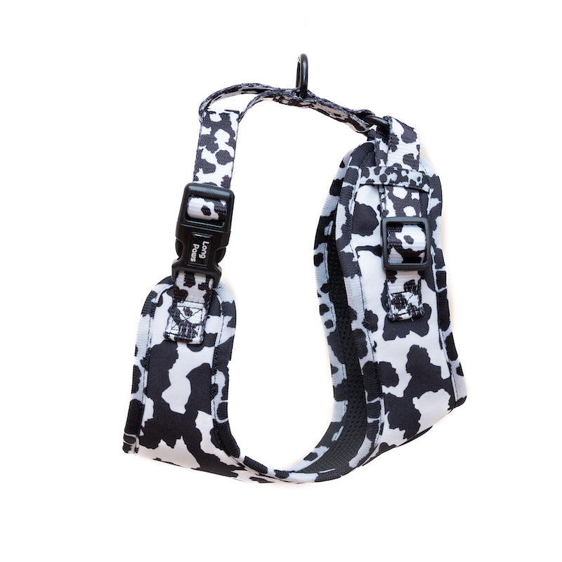 Long Paws, Funk The Dog Harness | Cow Print