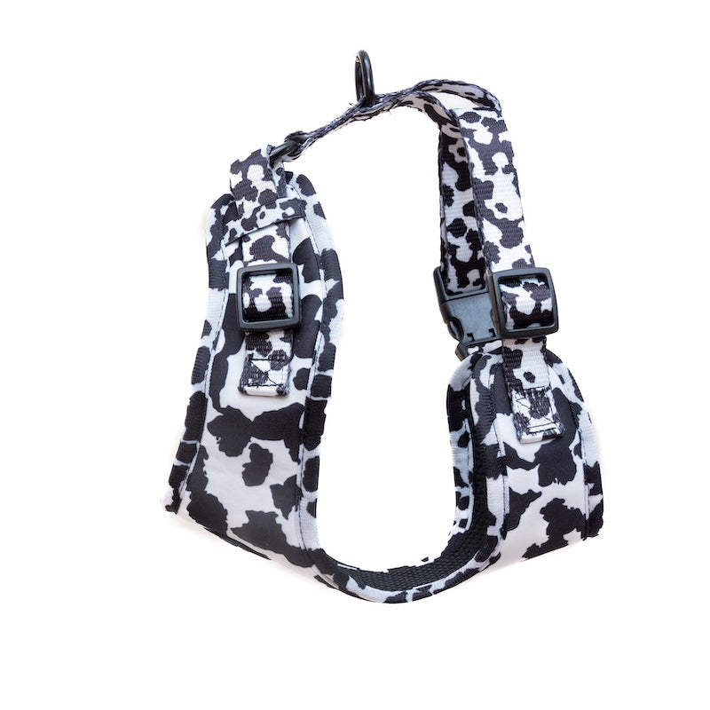 Long Paws, Funk The Dog Harness | Cow Print