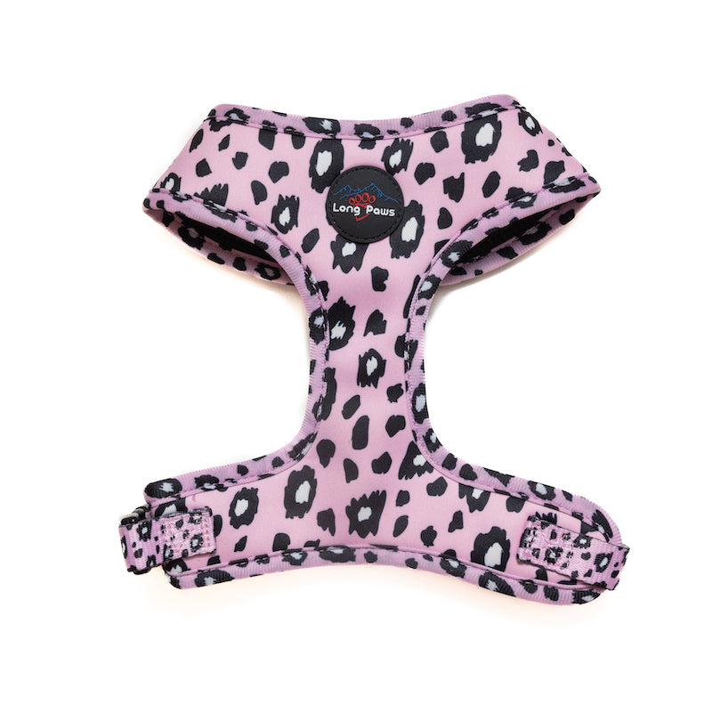 Long Paws, Funk The Dog Harness | Pink Leopard