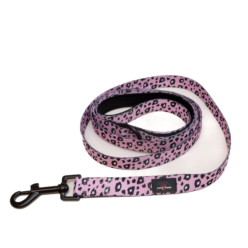Long Paws, Funk The Dog Lead | Pink Leopard