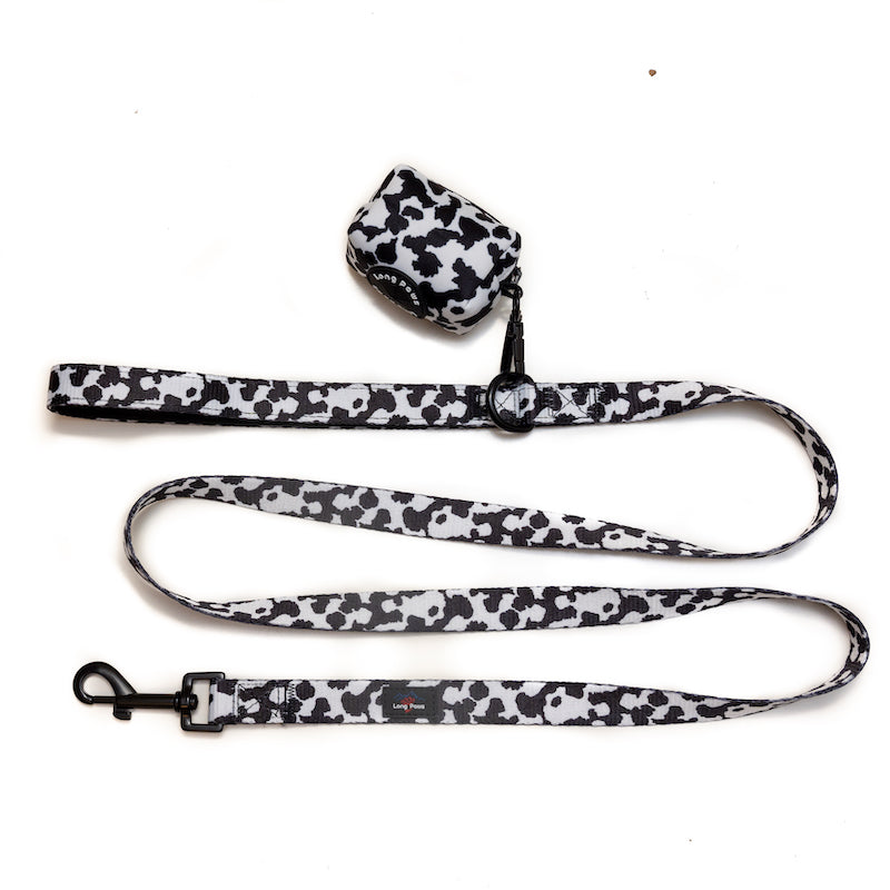 Long Paws, Funk The Dog Poo Bag Pouch | Cow Print
