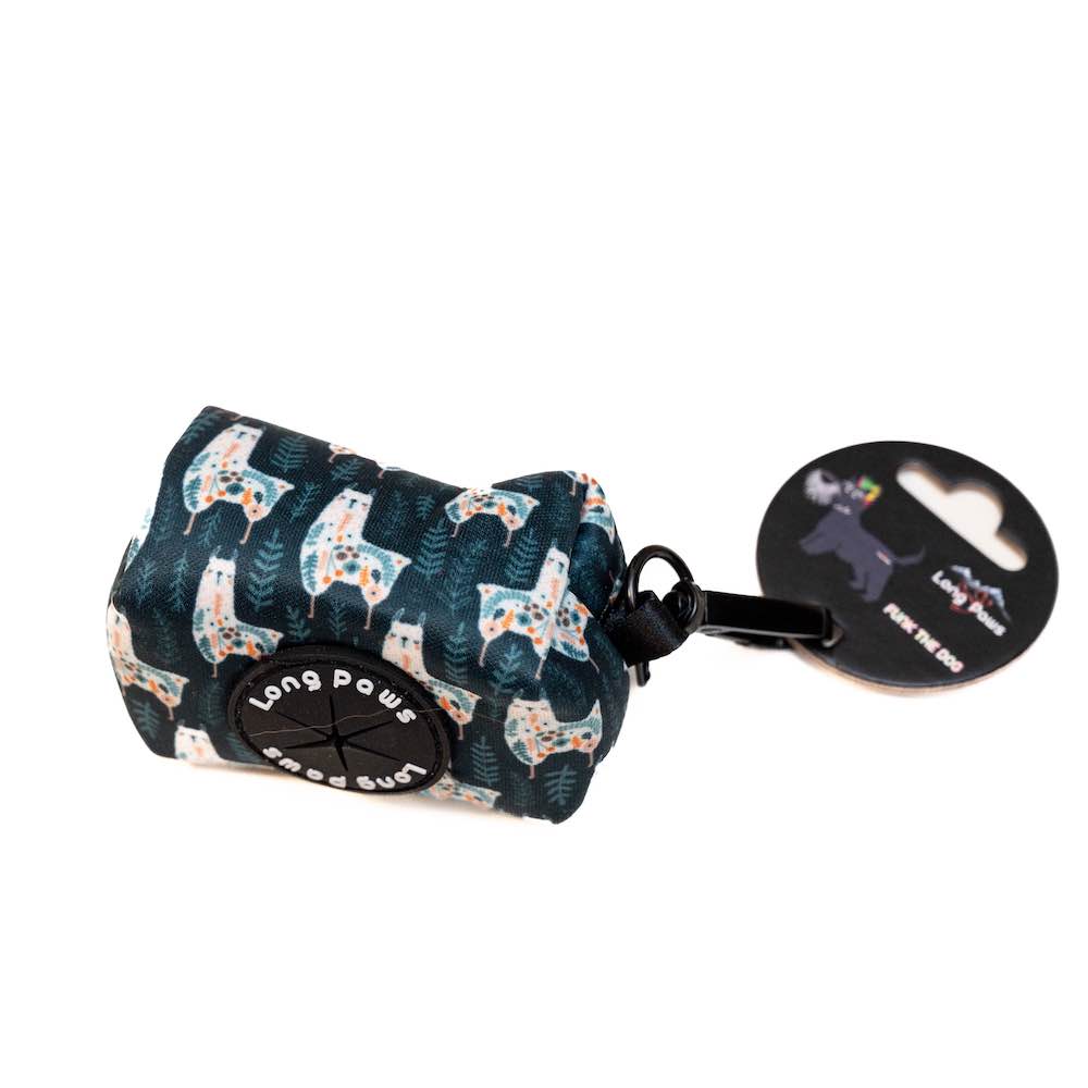 Long Paws, Funk the Dog Poo Bag Pouch | Llama Llama Llama