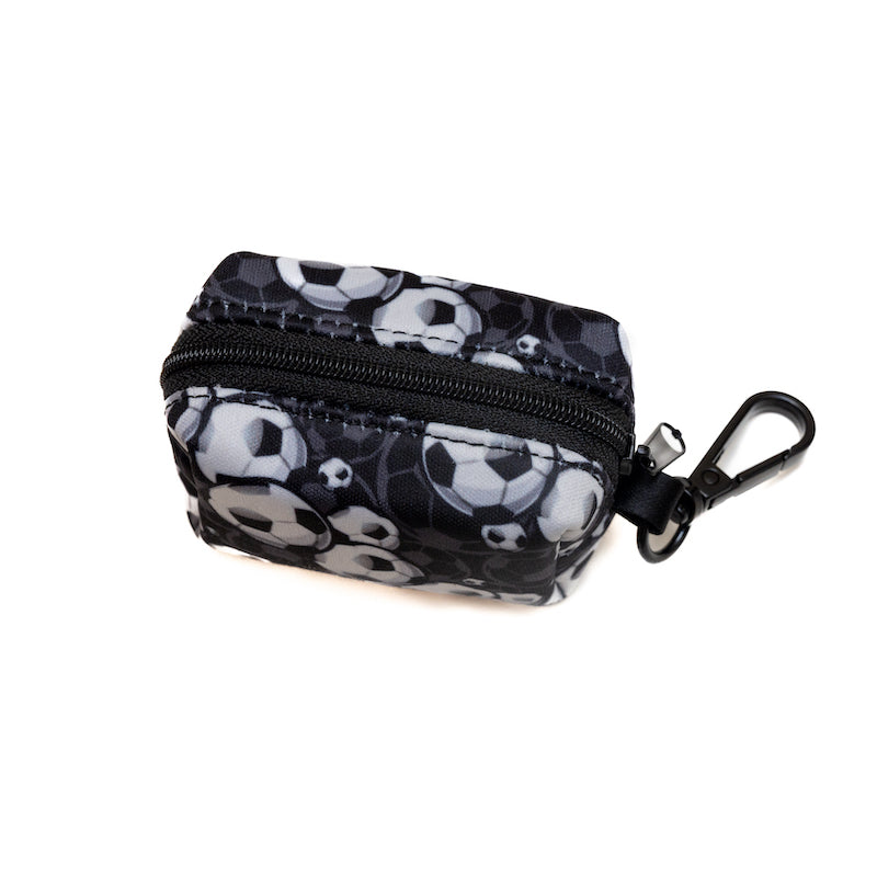 Long Paws, Funk The Dog Poo Bag Pouch | B&W Footballs