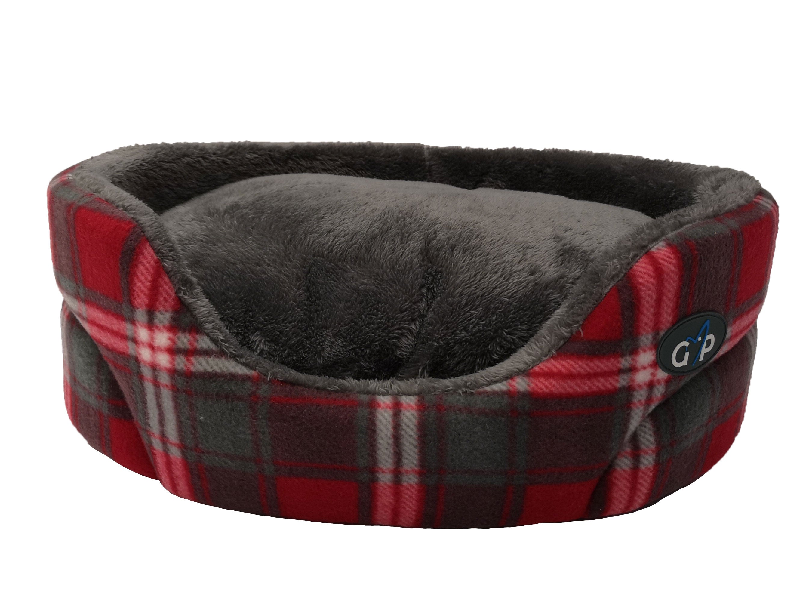Essence Standard Bed Large 70cm (28") Red Check