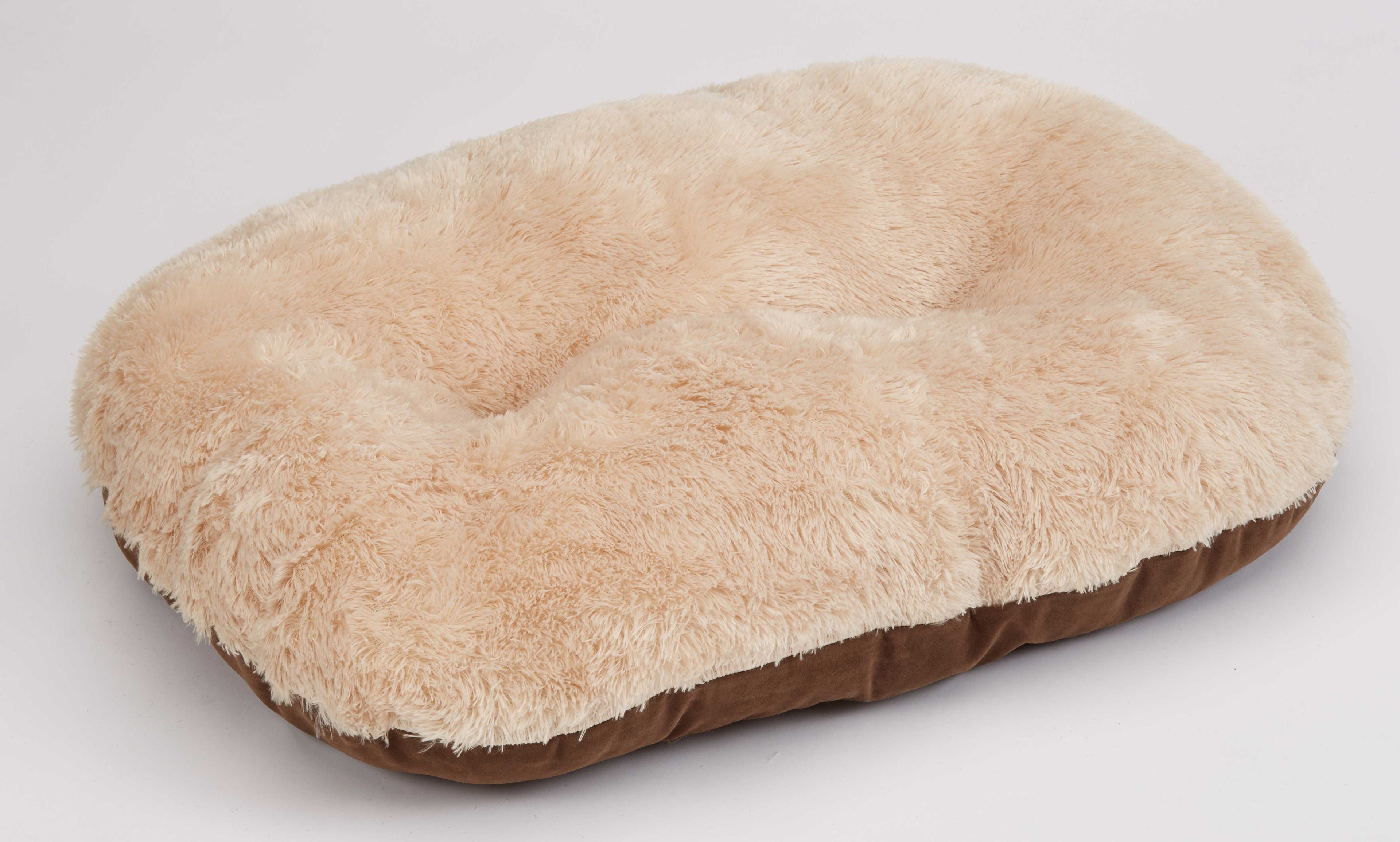 Nordic Oval Cushion 60cm (24") Brown