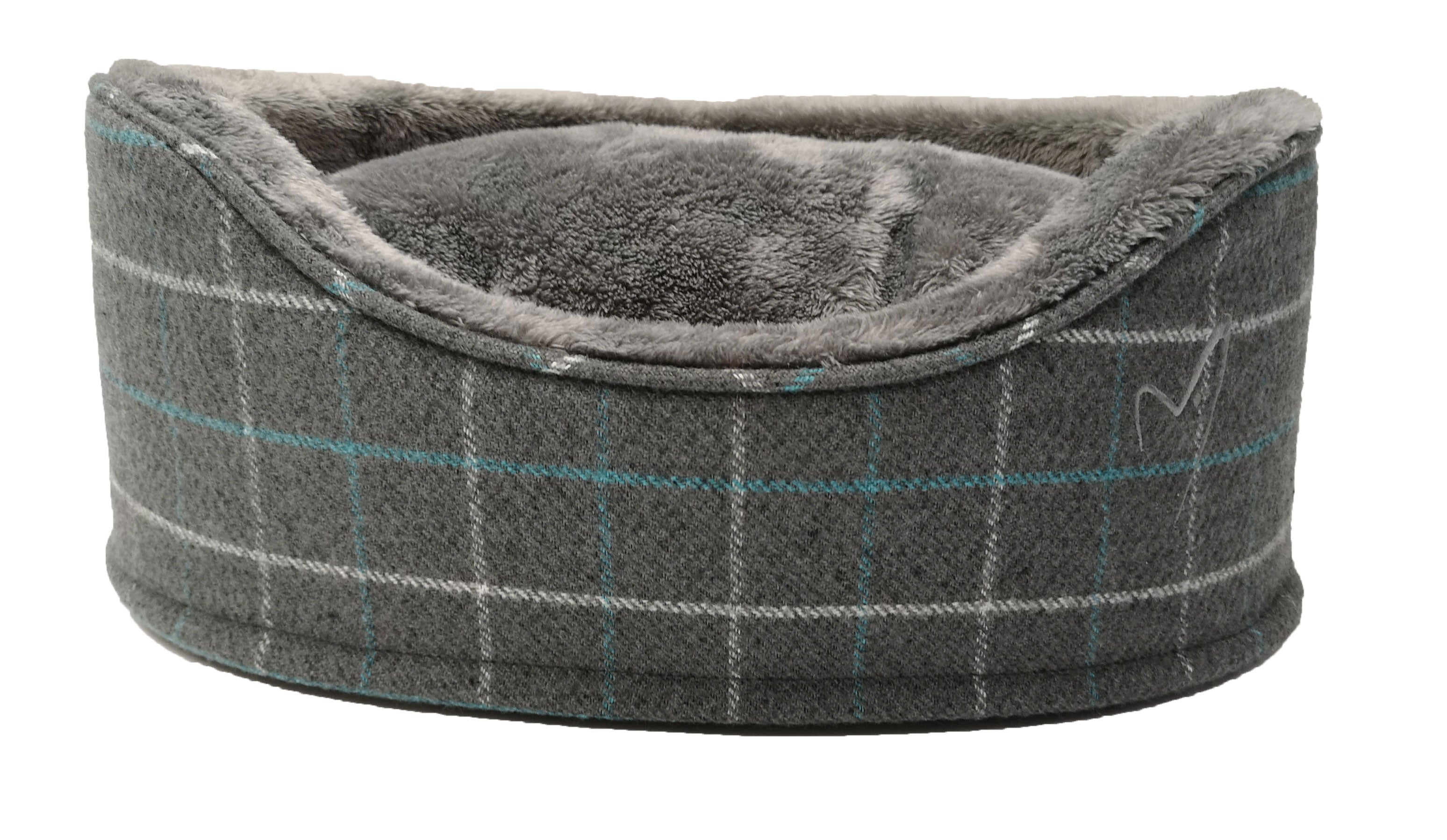 Premium Bed Grey Check