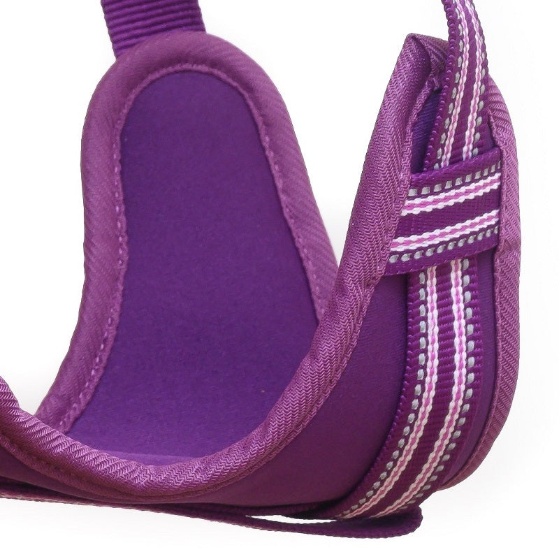 Long Paws, Comfort Step-in Dog Harness - Purple