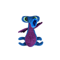 KONG Woozles Blue Medium
