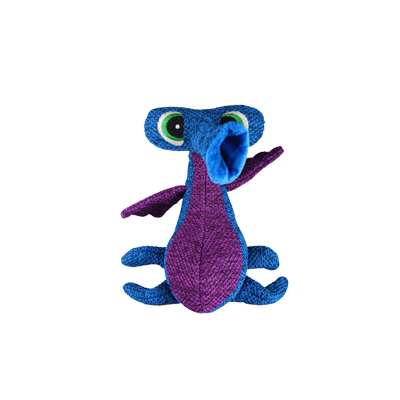 KONG Woozles Blue Medium