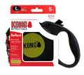 KONG Retractable Leash Reflect Large Black