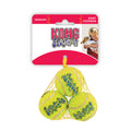 KONG Air Squeaker Tennis Ball X-Small 3pk (4cm)