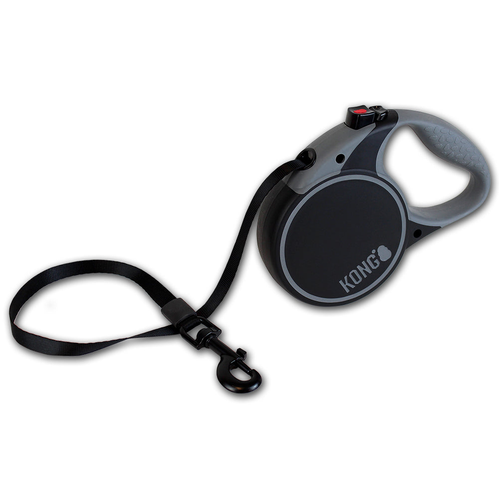 KONG Retractable Leash Terrain Large Black